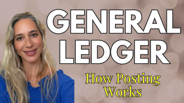 Posting to the General Ledger